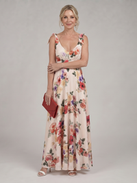 Elarose | Sleeveless Flowing Skirt Maxi Dress