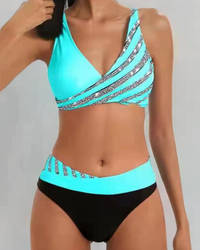 Solange | Women's Printed Flattering Bikini Set for Beach
