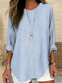 Cecilia™ | Trendy Striped Blouse