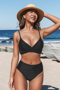 Odette | Women's High Waist Flattering Bikini Set