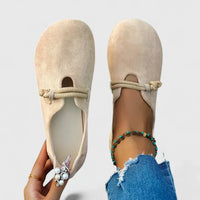 Refined cushioned comfort loafers flats