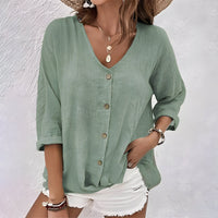 Marcia™ | Relaxed Button-Up Blouse