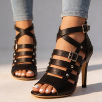 Xanthe | Women's Gladiator Stiletto Heeled Sandal
